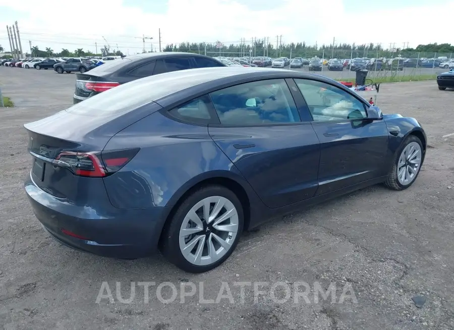 TESLA MODEL 3 2022 vin 5YJ3E1EA7NF330443 from auto auction Iaai