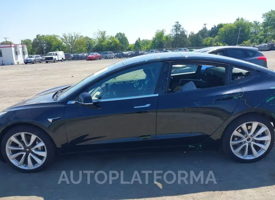 TESLA MODEL 3 2019 vin 5YJ3E1EA8KF401872 from auto auction Iaai