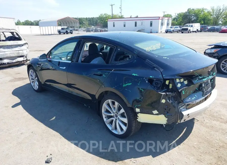 TESLA MODEL 3 2019 vin 5YJ3E1EA8KF401872 from auto auction Iaai