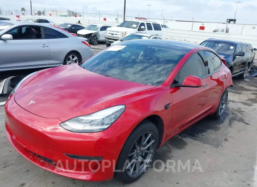 TESLA MODEL 3 2020 vin 5YJ3E1EA8LF632515 from auto auction Iaai