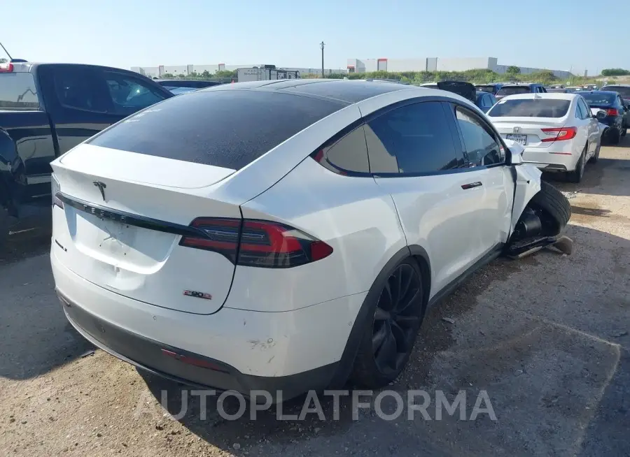 TESLA MODEL X 2016 vin 5YJXCAE47GF000273 from auto auction Iaai