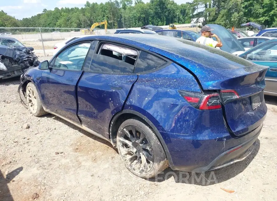 TESLA MODEL Y 2023 vin 7SAYGDEE2PF607672 from auto auction Iaai