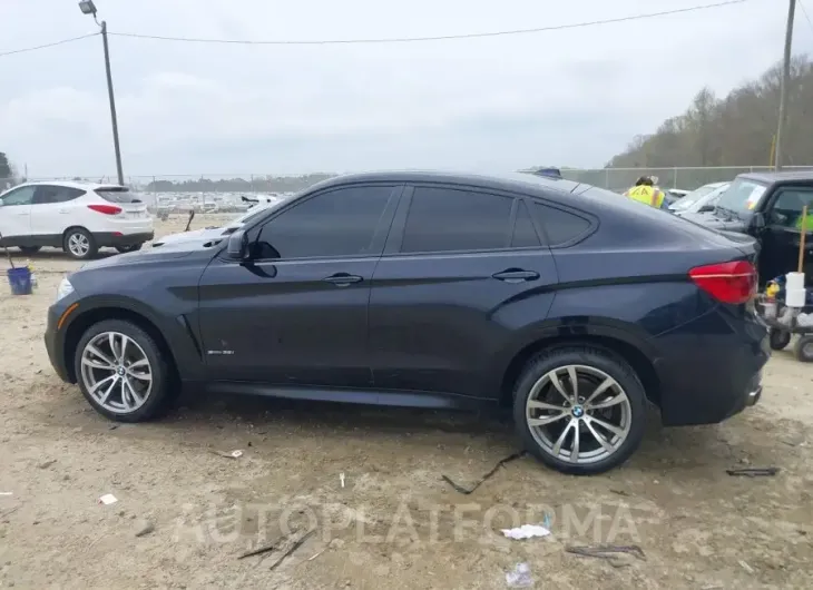 BMW X6 2016 vin 5UXKU0C52G0F92582 from auto auction Iaai