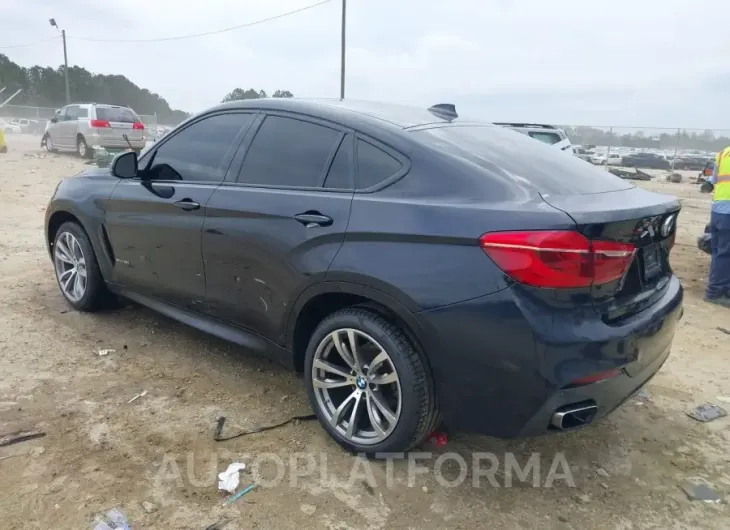 BMW X6 2016 vin 5UXKU0C52G0F92582 from auto auction Iaai