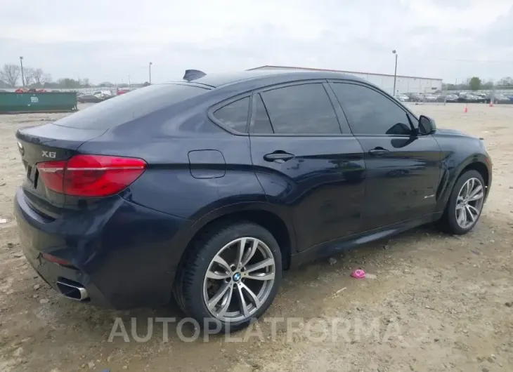 BMW X6 2016 vin 5UXKU0C52G0F92582 from auto auction Iaai