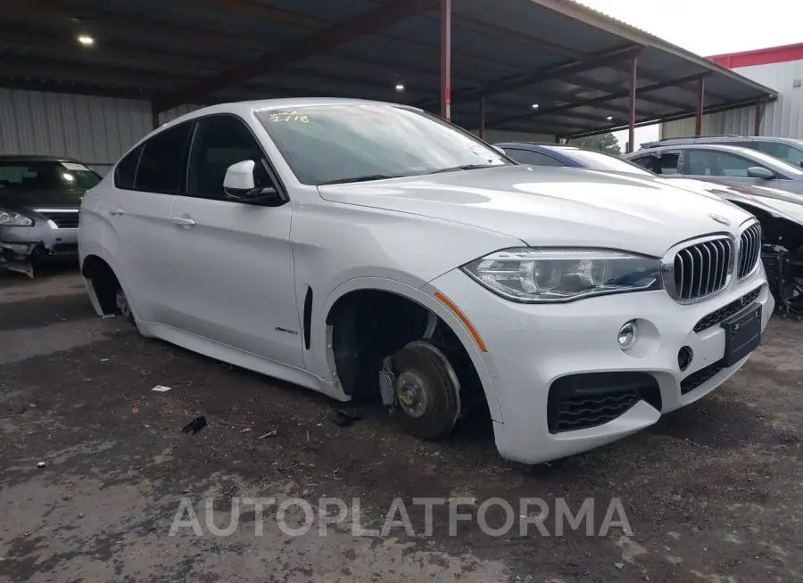 BMW X6 2019 vin 5UXKU6C59K0Z66842 from auto auction Iaai