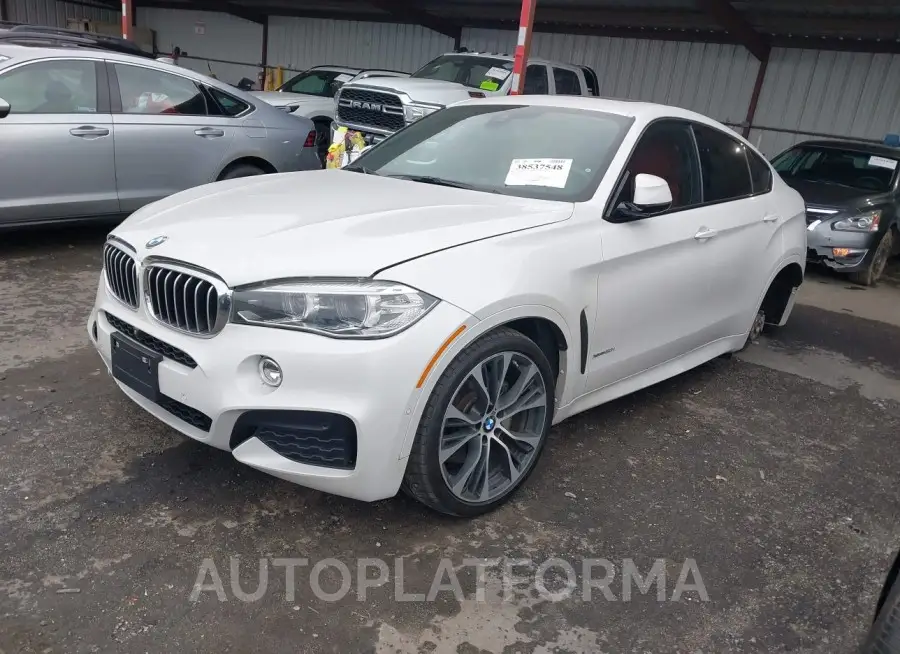 BMW X6 2019 vin 5UXKU6C59K0Z66842 from auto auction Iaai