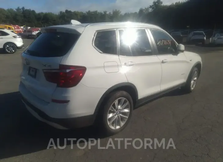 BMW X3 2015 vin 5UXWX9C52F0D62052 from auto auction Iaai