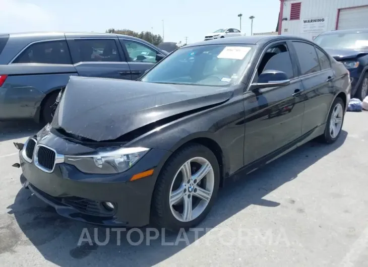 BMW 328I  2015 vin WBA3C1C50FK123437 from auto auction Iaai