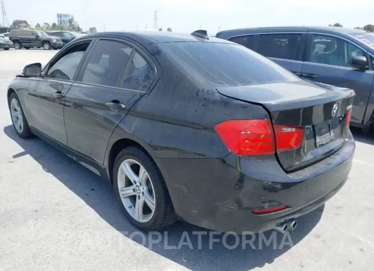 BMW 328I  2015 vin WBA3C1C50FK123437 from auto auction Iaai