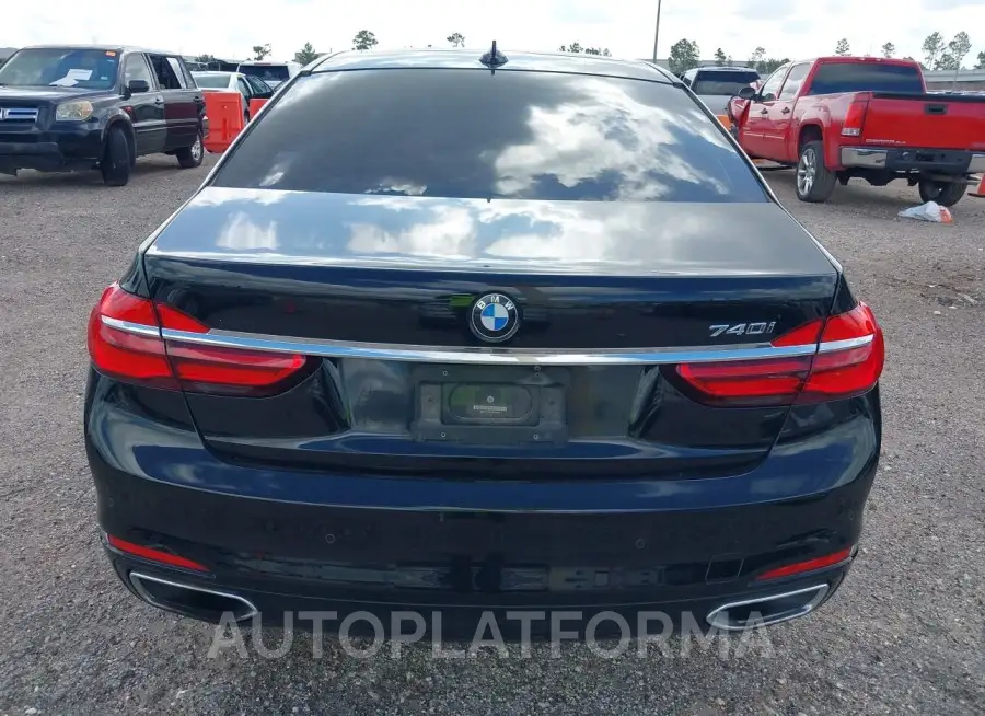 BMW 740I 2019 vin WBA7E2C54KB216733 from auto auction Iaai