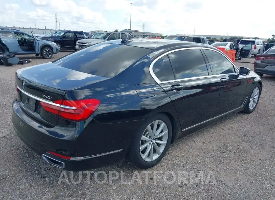 BMW 740I 2019 vin WBA7E2C54KB216733 from auto auction Iaai