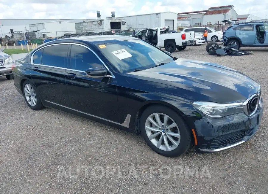 BMW 740I 2019 vin WBA7E2C54KB216733 from auto auction Iaai