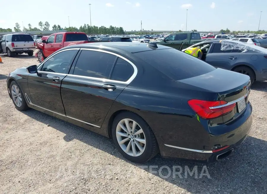 BMW 740I 2019 vin WBA7E2C54KB216733 from auto auction Iaai