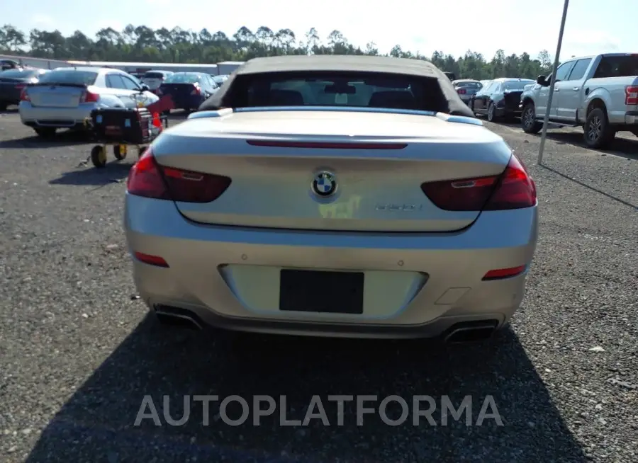 BMW 650I 2015 vin WBAYP9C5XFD169841 from auto auction Iaai