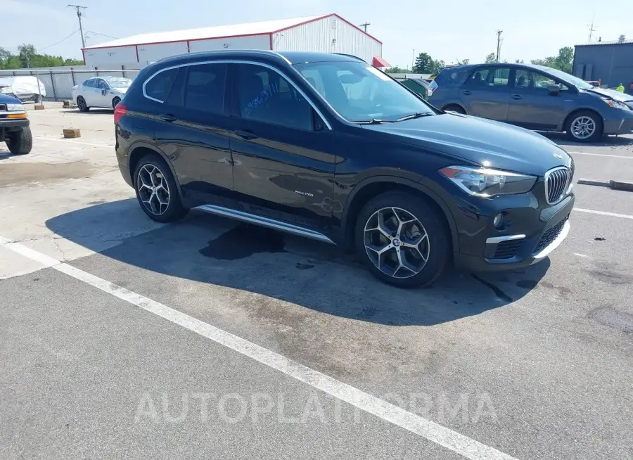 BMW X1 2018 vin WBXHT3C31J5K20837 from auto auction Iaai