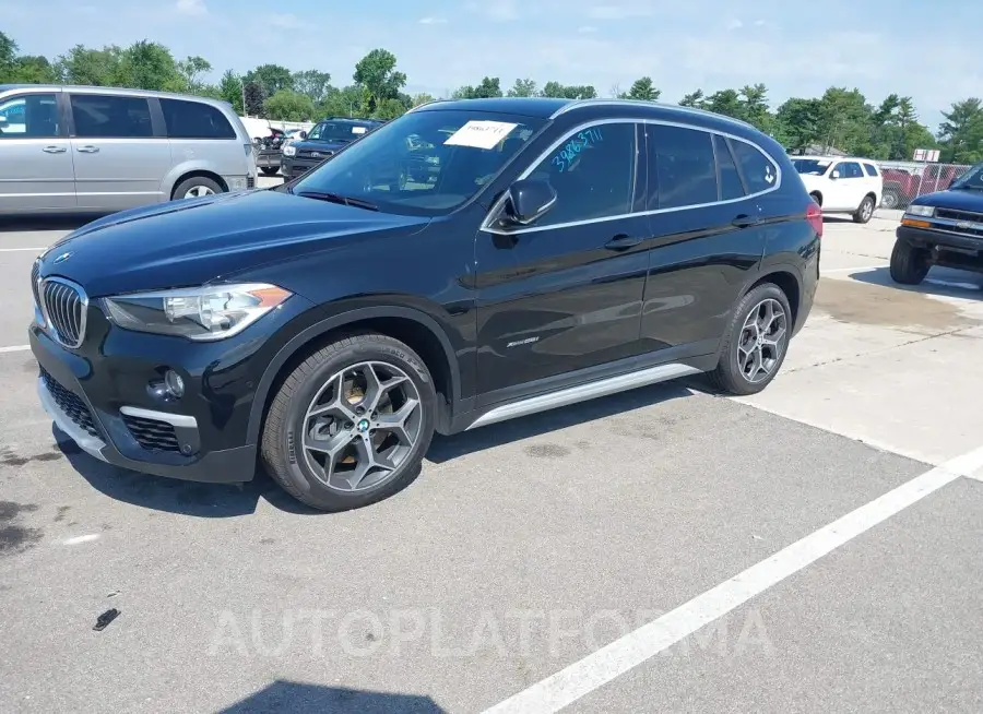 BMW X1 2018 vin WBXHT3C31J5K20837 from auto auction Iaai