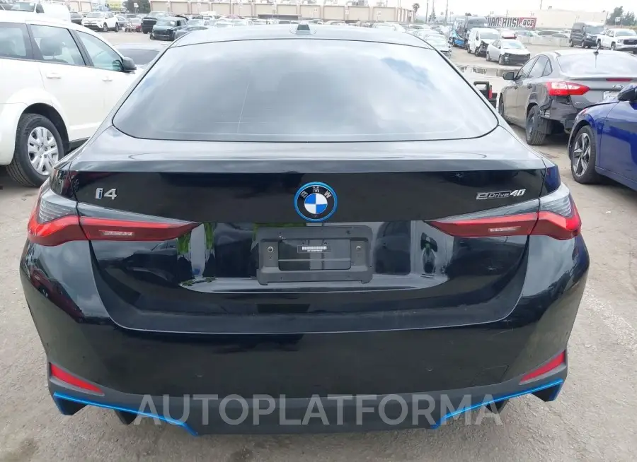 BMW I4 2023 vin WBY73AW09PFN89333 from auto auction Iaai