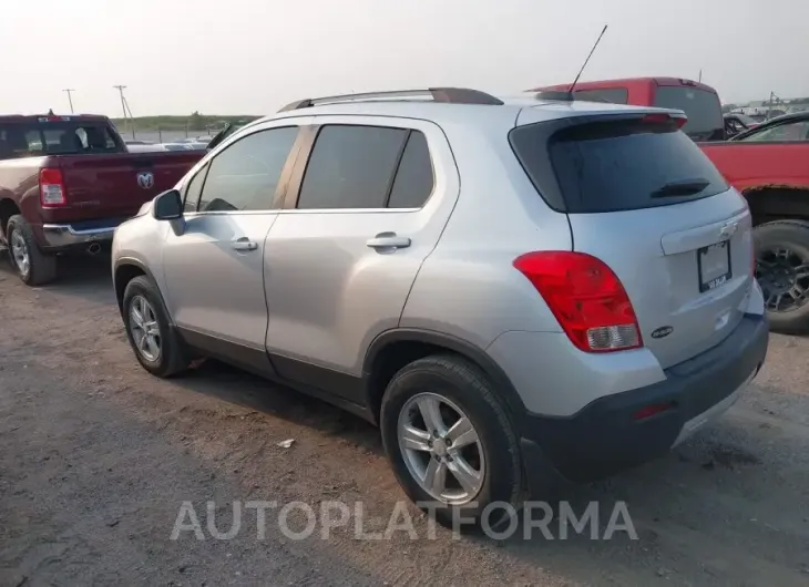 CHEVROLET TRAX 2016 vin 3GNCJPSB2GL259143 from auto auction Iaai