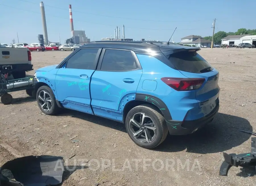 CHEVROLET TRAILBLAZER 2023 vin KL79MUSL6PB048964 from auto auction Iaai