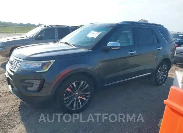 FORD EXPLORER 2017 vin 1FM5K8HT0HGA09003 from auto auction Iaai