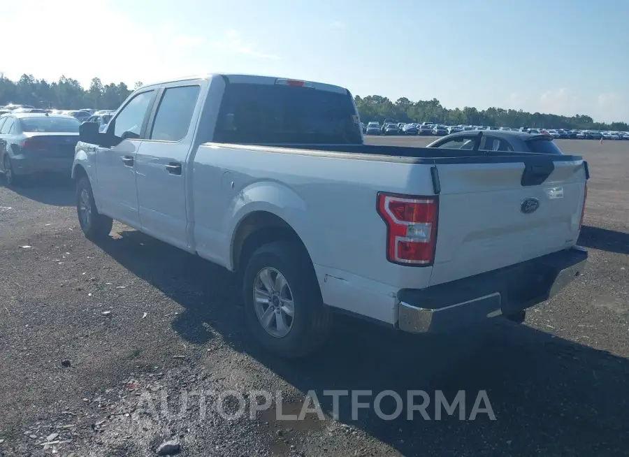 FORD F-150 2020 vin 1FTEW1CP9LFB62536 from auto auction Iaai