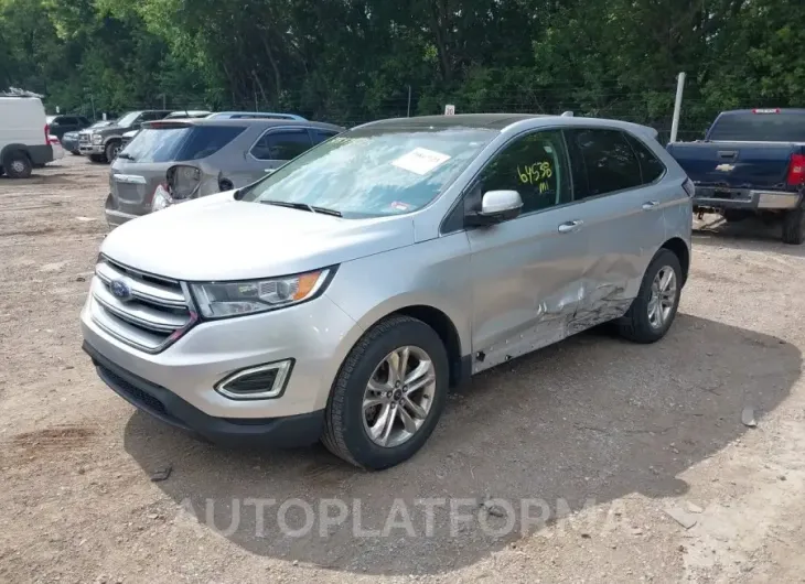 FORD EDGE 2015 vin 2FMTK4J86FBB46313 from auto auction Iaai