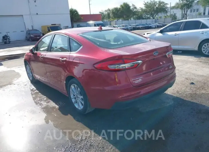 FORD FUSION 2020 vin 3FA6P0HD3LR122326 from auto auction Iaai