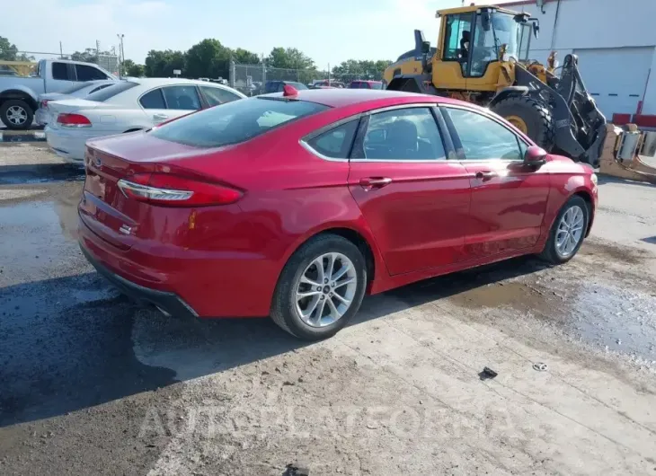 FORD FUSION 2020 vin 3FA6P0HD3LR122326 from auto auction Iaai