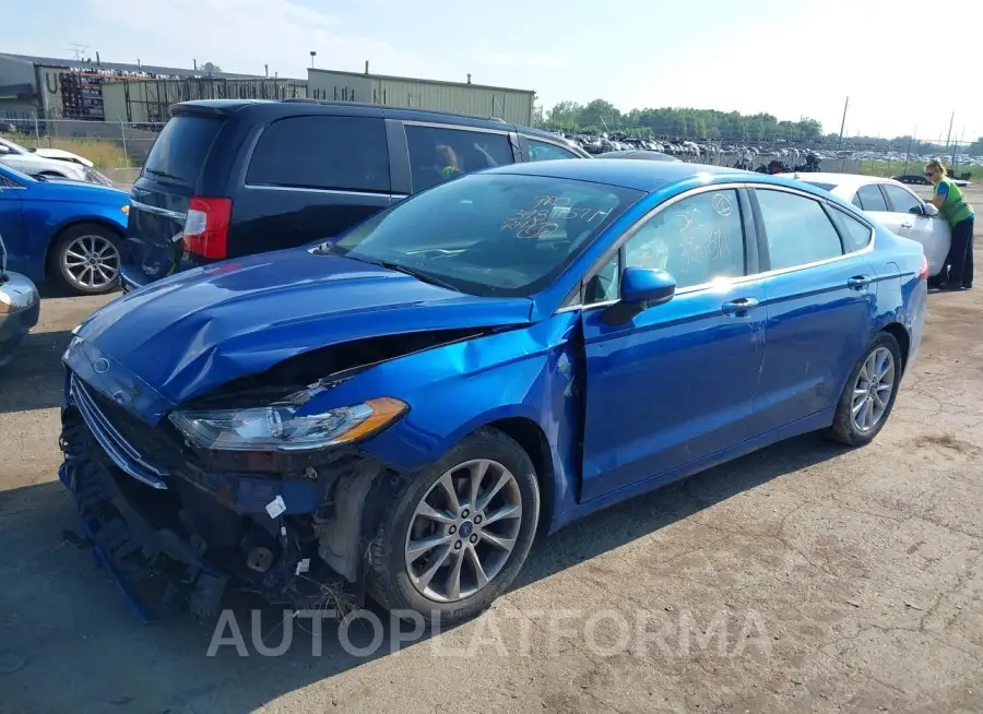 FORD FUSION 2017 vin 3FA6P0HD5HR311390 from auto auction Iaai