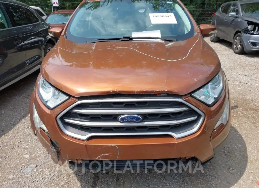 FORD ECOSPORT 2018 vin MAJ3P1TEXJC205823 from auto auction Iaai