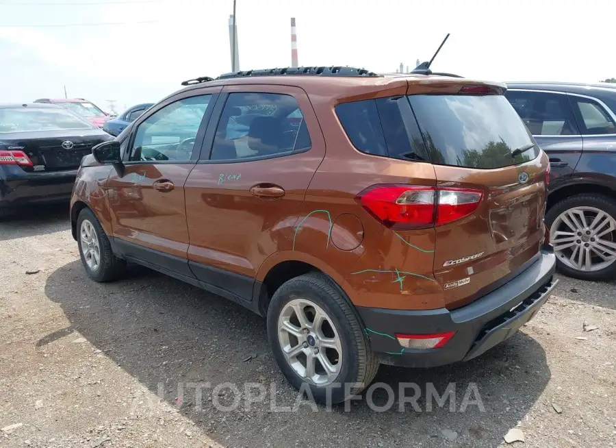 FORD ECOSPORT 2018 vin MAJ3P1TEXJC205823 from auto auction Iaai