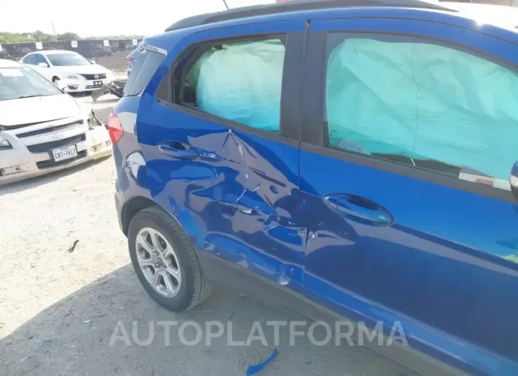 FORD ECOSPORT 2021 vin MAJ3S2GE3MC448392 from auto auction Iaai