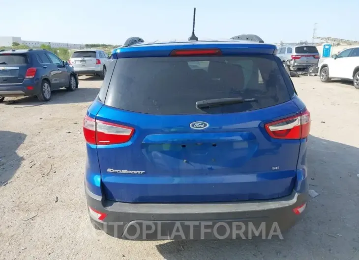 FORD ECOSPORT 2021 vin MAJ3S2GE3MC448392 from auto auction Iaai