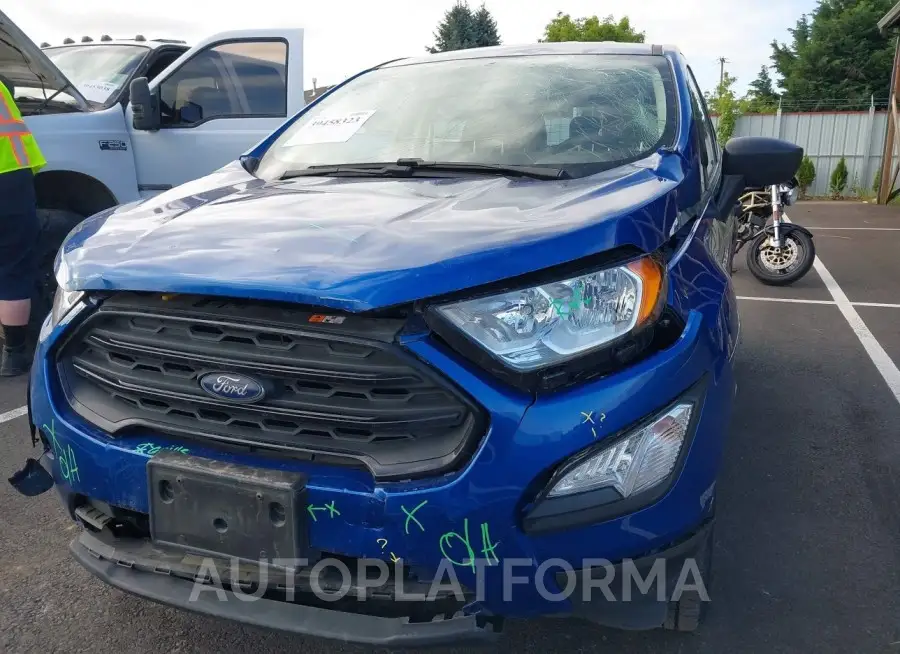 FORD ECOSPORT 2021 vin MAJ6S3FL0MC433092 from auto auction Iaai