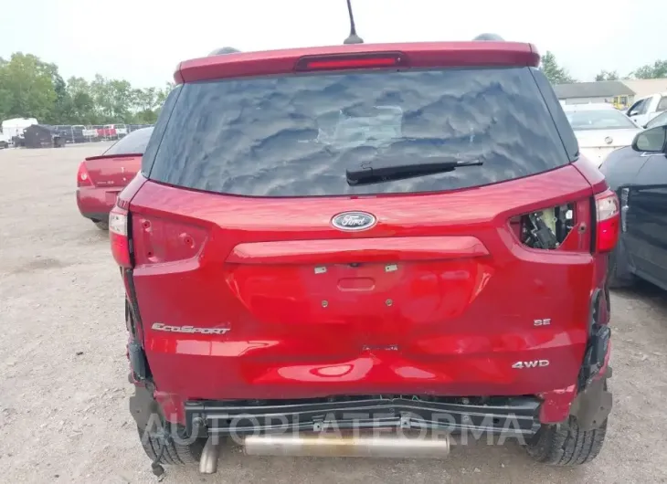 FORD ECOSPORT 2020 vin MAJ6S3GLXLC385873 from auto auction Iaai