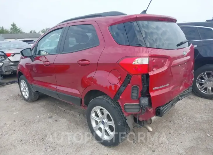 FORD ECOSPORT 2020 vin MAJ6S3GLXLC385873 from auto auction Iaai