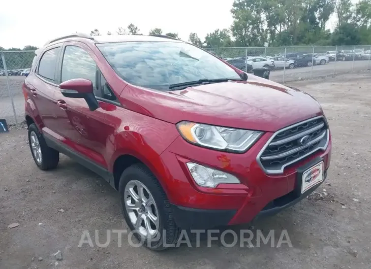 FORD ECOSPORT 2020 vin MAJ6S3GLXLC385873 from auto auction Iaai