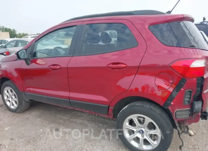 FORD ECOSPORT 2020 vin MAJ6S3GLXLC385873 from auto auction Iaai