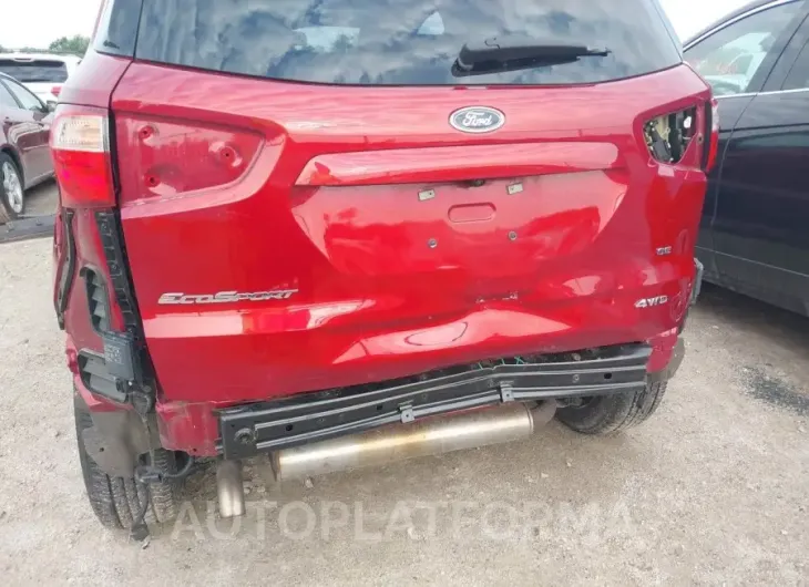 FORD ECOSPORT 2020 vin MAJ6S3GLXLC385873 from auto auction Iaai