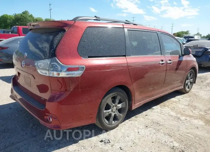 TOYOTA SIENNA 2015 vin 5TDXK3DC3FS587444 from auto auction Iaai