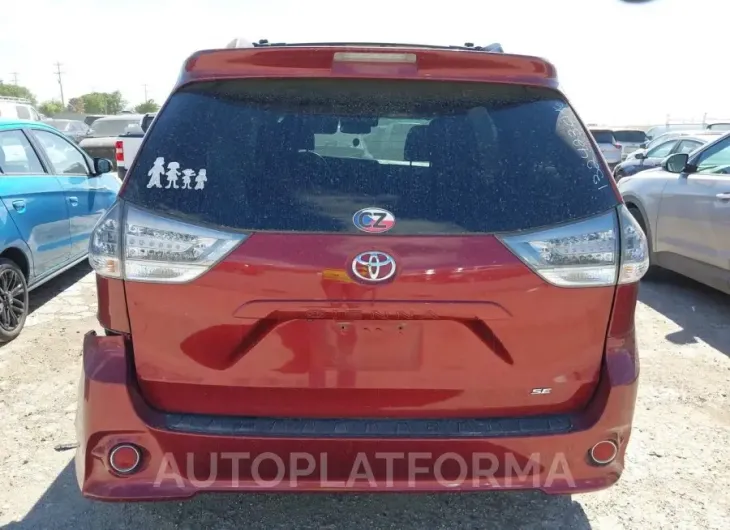 TOYOTA SIENNA 2015 vin 5TDXK3DC3FS587444 from auto auction Iaai