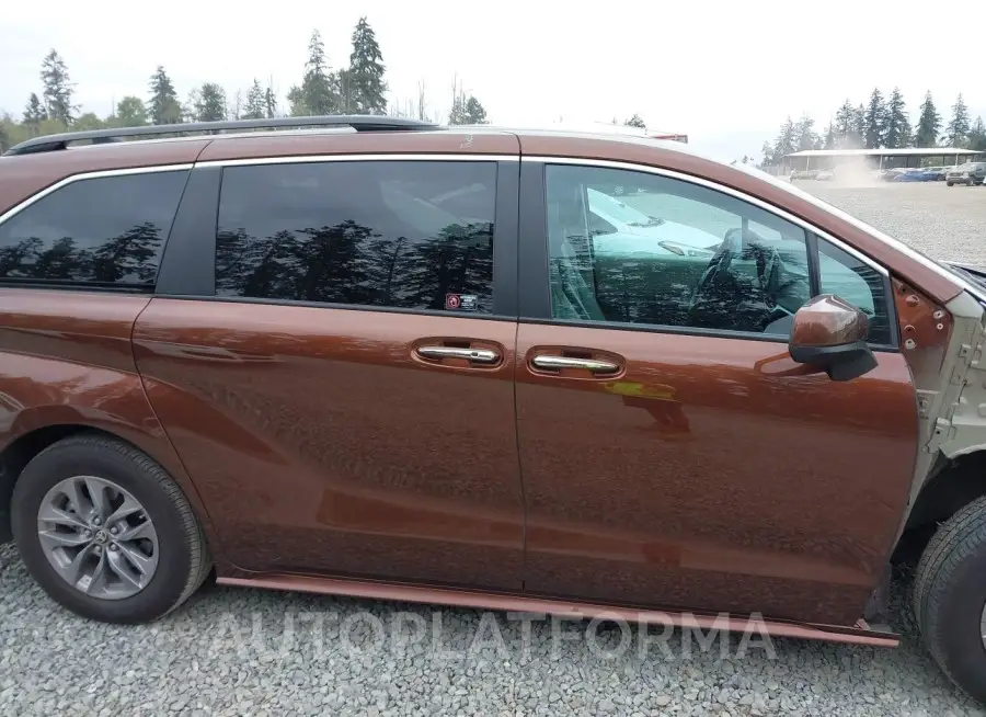 TOYOTA SIENNA 2023 vin 5TDYRKEC1PS148513 from auto auction Iaai