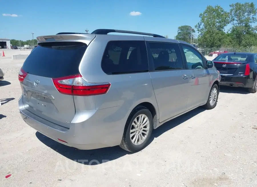 TOYOTA SIENNA 2017 vin 5TDYZ3DCXHS772710 from auto auction Iaai