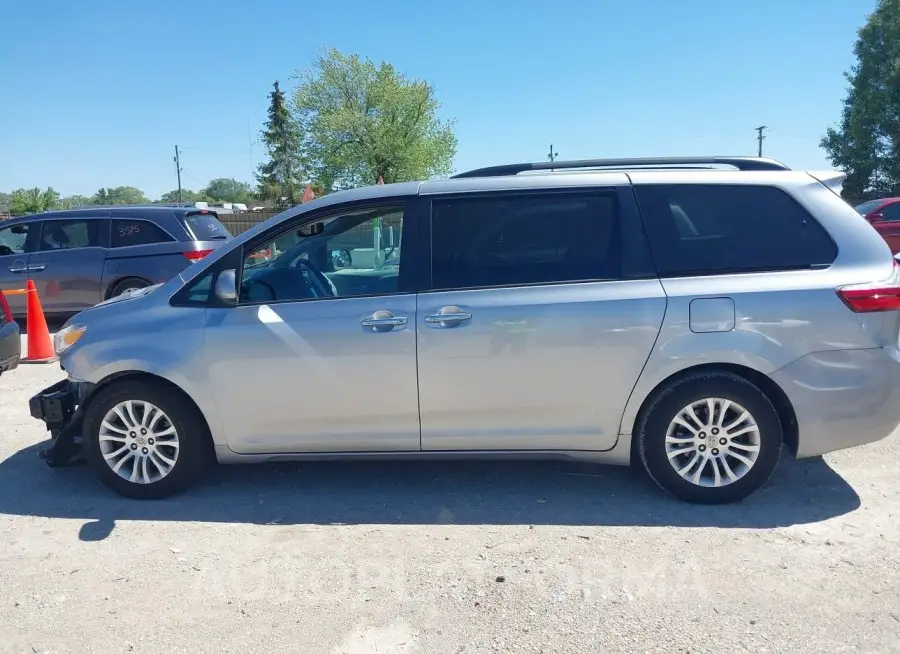 TOYOTA SIENNA 2017 vin 5TDYZ3DCXHS772710 from auto auction Iaai