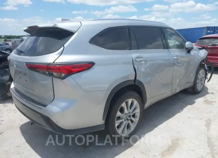 TOYOTA HIGHLANDER 2022 vin 5TDYZRAH5NS093104 from auto auction Iaai