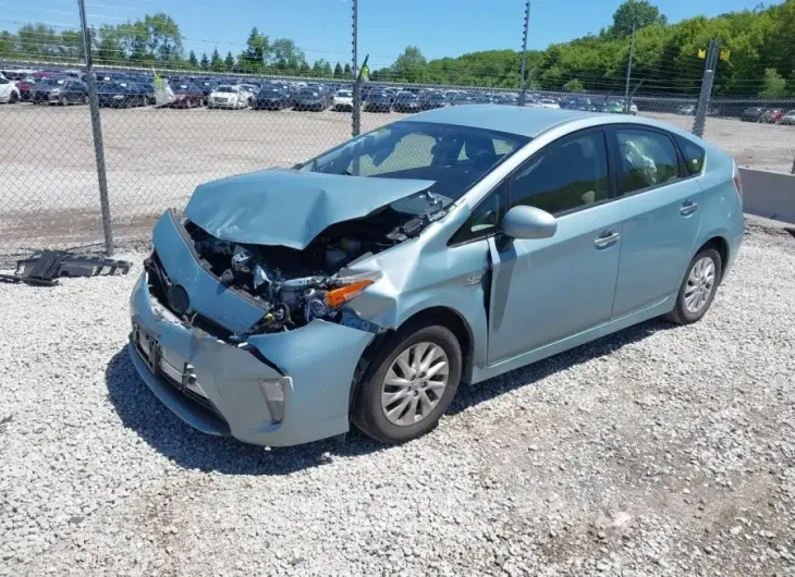 TOYOTA PRIUS PLUG-IN 2015 vin JTDKN3DP7F3072775 from auto auction Iaai