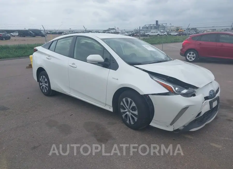 TOYOTA PRIUS 2019 vin JTDL9RFU3K3010637 from auto auction Iaai