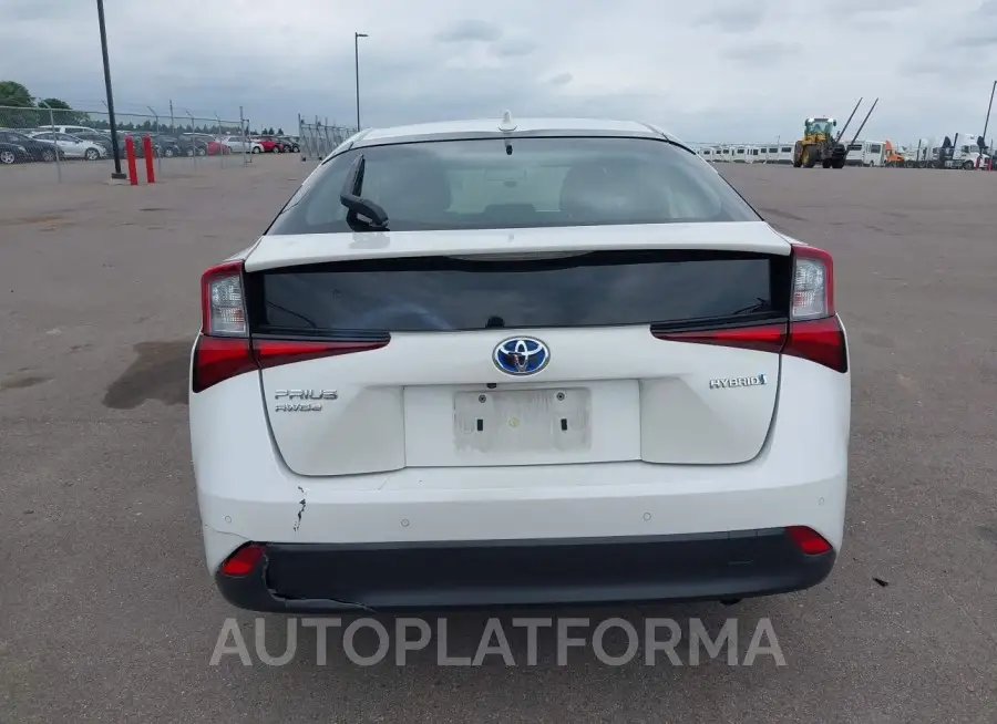 TOYOTA PRIUS 2019 vin JTDL9RFU3K3010637 from auto auction Iaai