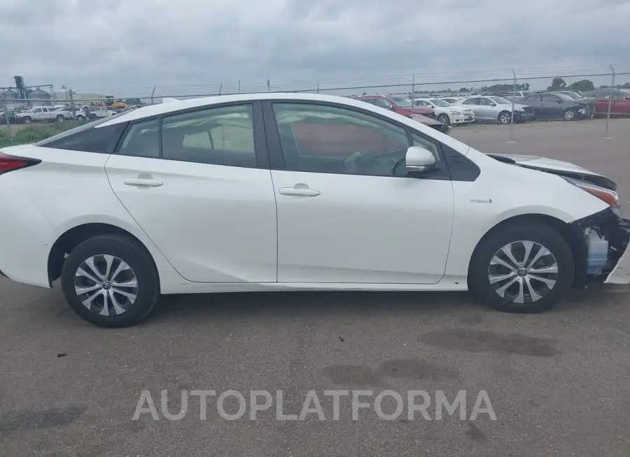 TOYOTA PRIUS 2019 vin JTDL9RFU3K3010637 from auto auction Iaai